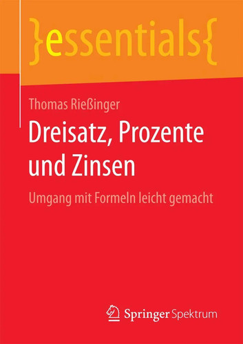 Thomas rießinger dreisatz - rießinger, |