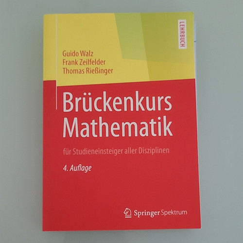 Springer spektrum brückenkurs - springer,